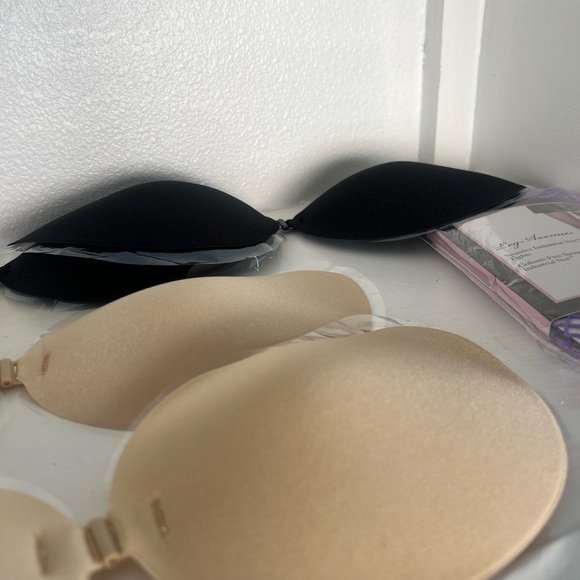 Brand new in package. Fishnet rights and strapless half bras 3 pack. - Picture 6 of 7